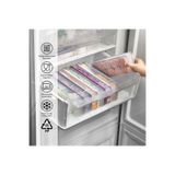 Selka 4 Adet 1 Lt. Nora Organizer Buzdolabı Buzluk Düzenleyici Saklama Kabı