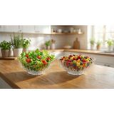 Selka Home 2'li Cam Salata Kasesi - 0 - 3 L