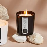 Selka Home - Bliss Cam Tasarım Kokulu Candle Mum SİYAH