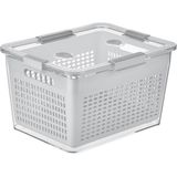 Selka Home Lavin Saklama Kabı - 7 Litre - Açık Gri