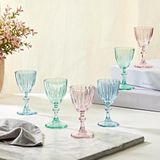 Selka Home Sophia 6'lı Kahve Yanı Kadeh Seti 55 ML PEMBE