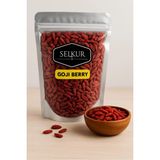 Selkur 200GR Goji Berry Türkiye Menşeli Pratik Kullanım için Taze ve Doğal Kuru Meyve - 200 gr