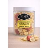 SELKUR Dondurularak Kurutulmuş Karışık Meyve 50GR(KAVANOZDA)