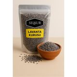 Selkur Lavanta Kurusu 100gr (Doğal,Boyasız) - 100 gr