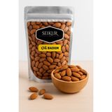 Selkur Seikur Çiğ Badem 1 kg Doypack Ambalaj İri Tane Doğal ve Katkısız Lezzet