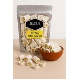 Selkur Sütlü Fitil Lokum 200Gr(Antep Fıstığı Parçacıklı)