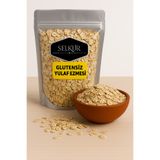 SELKUR Yulaf Ezmesi(SOYULMUŞ) 1KG(2x500GR GLUTENSİZ SERTİFİKALI-YÜKSEK KALİTE-SOYULMUŞ)