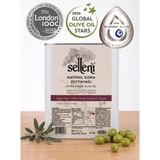 Selleni Erken Hasat Natürel Sızma Zeytinyağı Edremit Domat Blend Filtresiz 2 L (Uluslararası 3 Gümüş Madalya) - 2 lt