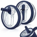 SellHubX 40 OZ Uyumlu Yedek Kapak – Sızdırmaz Leakproof Tasarım – BPA Free Yedek & Upgrade Lid – Stanley Quencher ile Uyumlu Bardak & Termos Kapağı + iç pipeti (Lacivert)