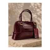 Sellini Elegant Bordo Kadın Omuz ve El Çantası