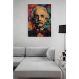 Selmıra Albert Einstein Pop Art Kanvas Tablo