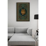 Selmıra Kurt Desenli Kilim Kanvas Tablo