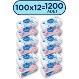 Selpak 12'li El ve Yüz Havlusu 1200 Yaprak Ultra Emici Kokusuz 3 Katlı Kağıt - Beyaz