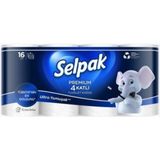 Selpak 16'lı 4 Katlı Tuvalet Kağıdı