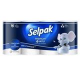 Selpak 16'lı Tuvalet Kağıdı Premium 4 Katlı