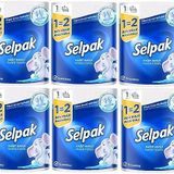 Selpak 3 Katlı Dev Rulo Havlu 6 Adet