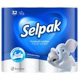 Selpak 3 Katlı Tuvalet Kağıdı 32'Li Paket - Yumuşak Ve Güçlü 2'Li Ekonomik Paket