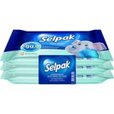Selpak Antibakteriyel Islak Cep Mendili 3 x 15'li - 8 Adet