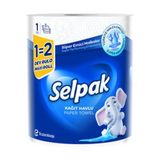 Selpak Dev Rulo Havlu 1=2 (6 Adet)