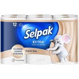 Selpak Extra 12'li Kaşmir Katkılı Tuvalet Kağıdı