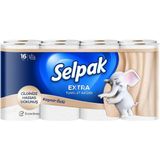 Selpak Extra 16'lı Kaşmir Katkılı Tuvalet Kağıdı