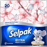 Selpak Extra Desenli Peçete 20'li