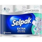 Selpak Extra Kağıt Havlu Desenli 6'lı