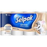 Selpak Extra Kaşmir Katkılı Tuvalet Kağıdı 16'lı