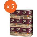 Selpak Extra Z Katlama Dispenser Havlu 5 x 200 Adet 215x240 cm Parfümsüz Beyaz Renk