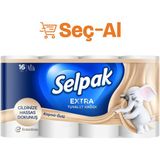 Selpak Kaşmir Katkılı Tuvalet Kağıdı 16'lı
