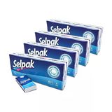 Selpak Klasik Mendil 4 Katlı 10X10 4'lü Set