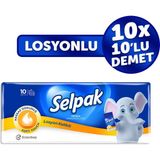 Selpak Losyonlu Mendil 100'LÜ (10*10)