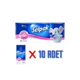 selpak Mendil 10 Lu Paket - Çiçek Kokulu