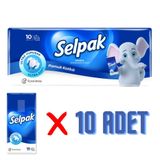 SELPAK MENDİL 10 lu PAKET - KLASİK
