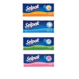 Selpak Mendil 4 ' Lü Set (Losyonlu-Bahar-Mentollü-Klasik) 10*4 (40Adet 10'Lu Mendil )