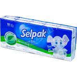 Selpak Mentollü 10 Lu Mendil 1 Katlı 11 x 11 cm Yaprak Sayısı Ferah Nefesler İçin