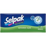 Selpak Mentollü Mendil 10 x 10 Paket (100 Adet) - Beyaz