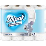 Selpak Prof Touch Tuvalet Kağıdı 24’lü X3 Paket – 2 Katlı Profesyonel Tuvalet Kağıdı Seti (72 Rulo) - Beyaz
