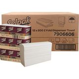 Selpak Professional Extra Z Katlı Havlu 21.5 x 24 Cm. 1 Koli (12 Paket) - Beyaz