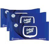 Selpak Professional Islak Mendil 60'lı x 3 100 Yaprak Bebekler İçin Uygun Ferahlatıcı Koku Dermatolojik Test Edilmiş