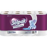 Selpak Professional Kağıt Havlu Extra Çift Katlı 23 x 12, 5 cm 100 Yaprak 8'li x 3 Adet (7906608)