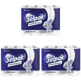Selpak Professional Premium Tuvalet Kağıdı, 24 Rulo (3 paketi)