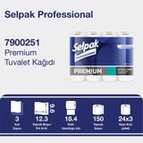 Selpak Professional Premium Tuvalet Kağıdı 3 Katlı 24 Rulo Ekstra Dayanıklı ve Yumuşak