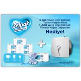 Selpak Professional Touch Içten Çekmeli Tuvalet Kağıdı 120 M 12'li x 5 Koli + Wave Dispenser Hediyeli