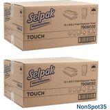 Selpak Professional Touch Z Katlama Dispenser Havlu 200'LÜ 24 Paket 2 Katlı Dayanıklı Kullanım