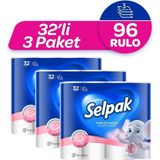 Selpak ® Pudralı Tuvalet Kağıdı 96 Rulo (32X3)