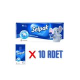 Selpak Selpak Mendil 10 Lu Paket - Klasik