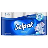Selpak Süper Emici Halkalar Kağıt Havlu 3 Katlı 3 x 8'li