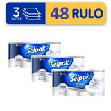 Selpak Tuvalet Kağıdı Extra Pamuksu Doku 48 Rulo