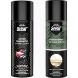 Selsil 2 Li Oto Bakım Seti Motor Temizleme 500 Ml Ve Silikon Sprey 500 Ml 1 adet